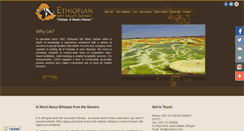 Desktop Screenshot of ethiopianriftvalleysafaris.com